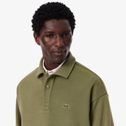 Loose Fit Piqué Sweatshirt