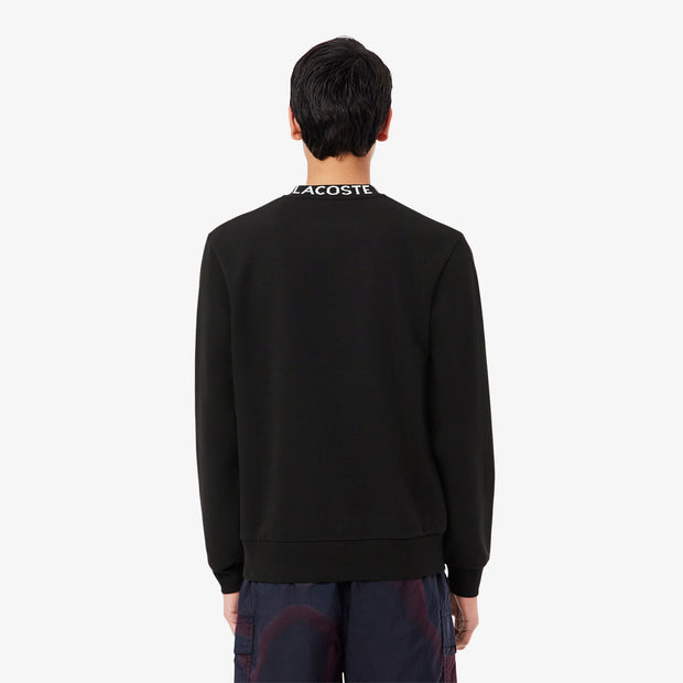 Jacquard Branded Jersey Sweatshirt