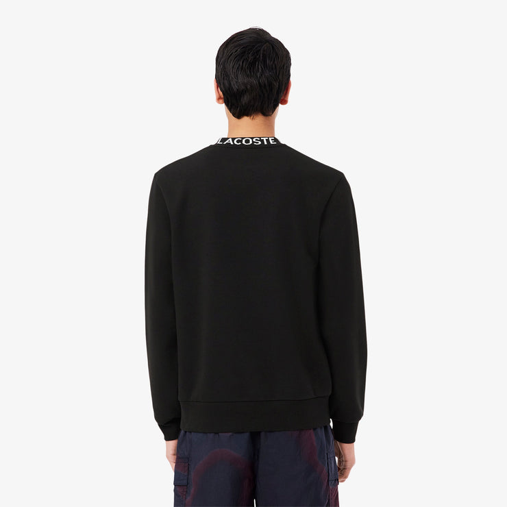 Jacquard Branded Jersey Sweatshirt
