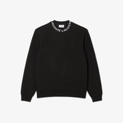 Jacquard Branded Jersey Sweatshirt