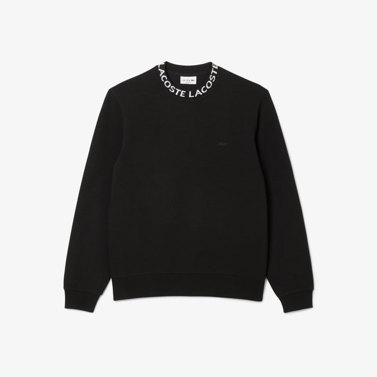 Jacquard Branded Jersey Sweatshirt