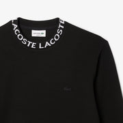 Jacquard Branded Jersey Sweatshirt