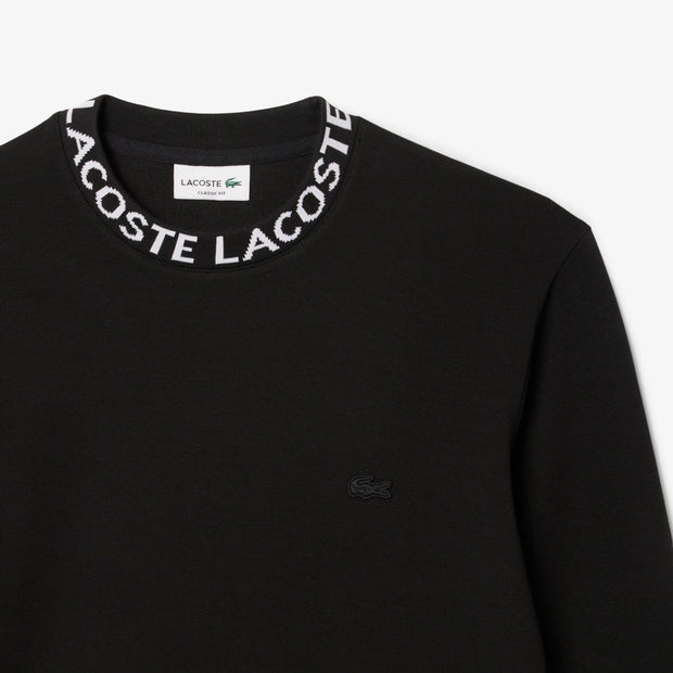 Jacquard Branded Jersey Sweatshirt