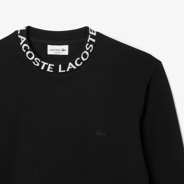Jacquard Branded Jersey Sweatshirt