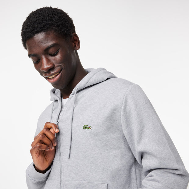 Zip-Up Fleece Hoodie