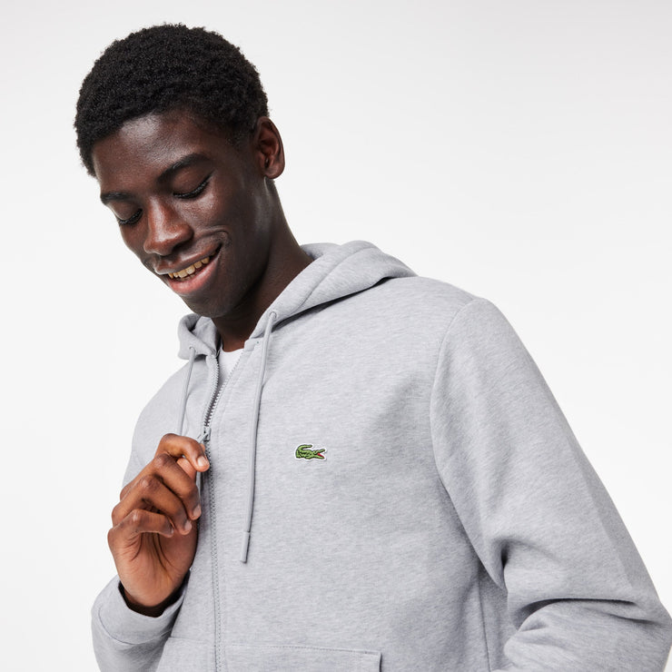 Zip-Up Fleece Hoodie