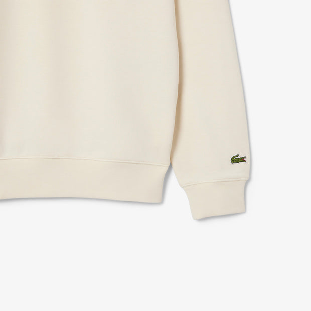 Tennis Print Fleece Sweatshirt