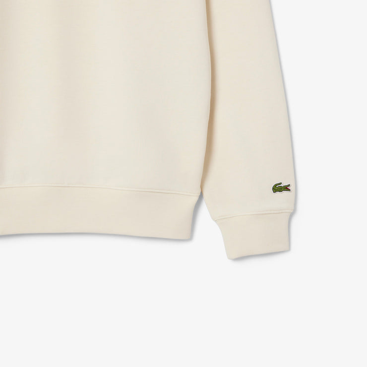 Tennis Print Fleece Sweatshirt