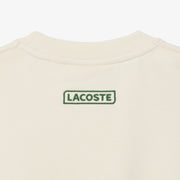 Tennis Print Fleece Sweatshirt