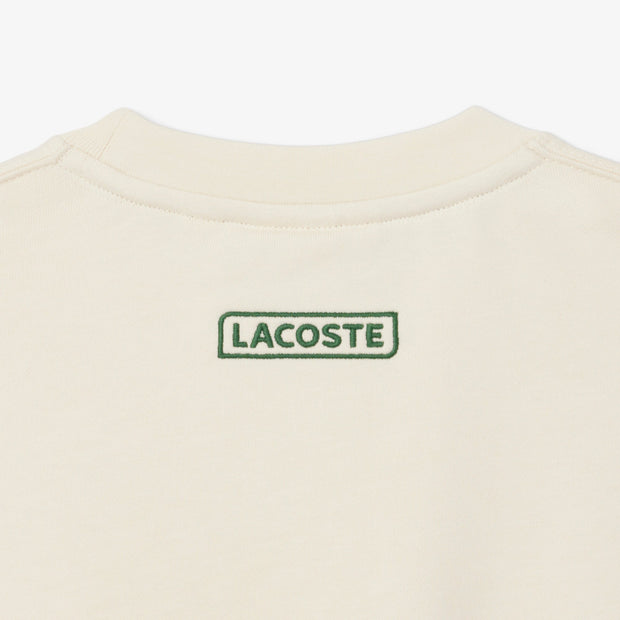 Tennis Print Fleece Sweatshirt