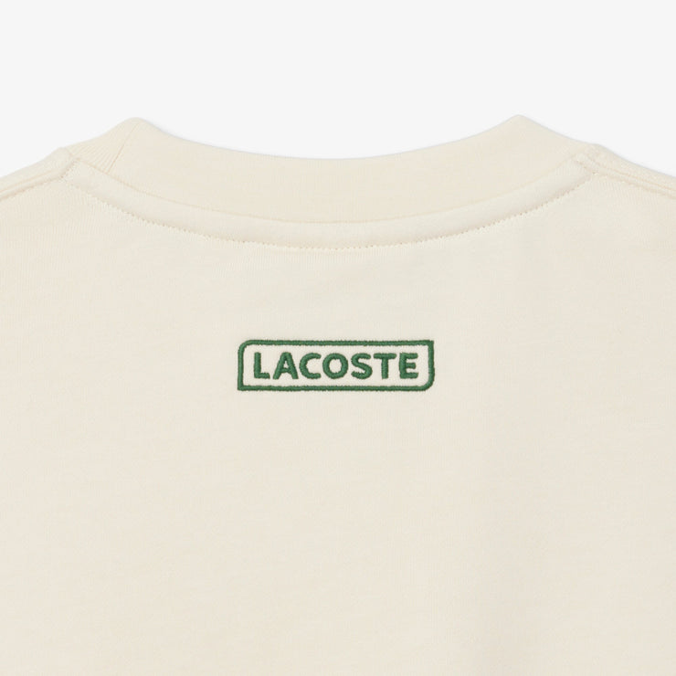 Tennis Print Fleece Sweatshirt