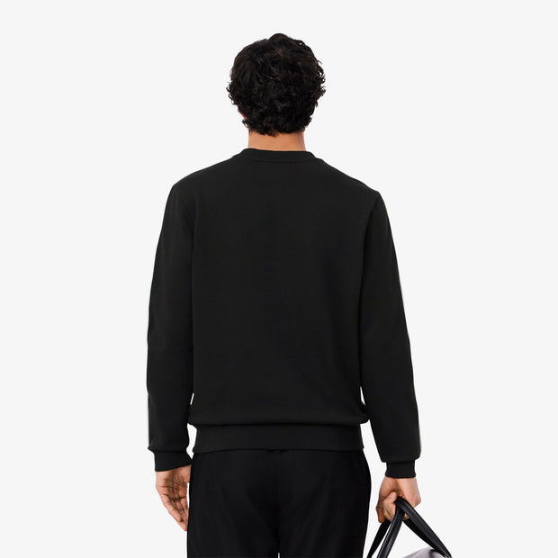 Logo Trim Fleece Sweatshirt