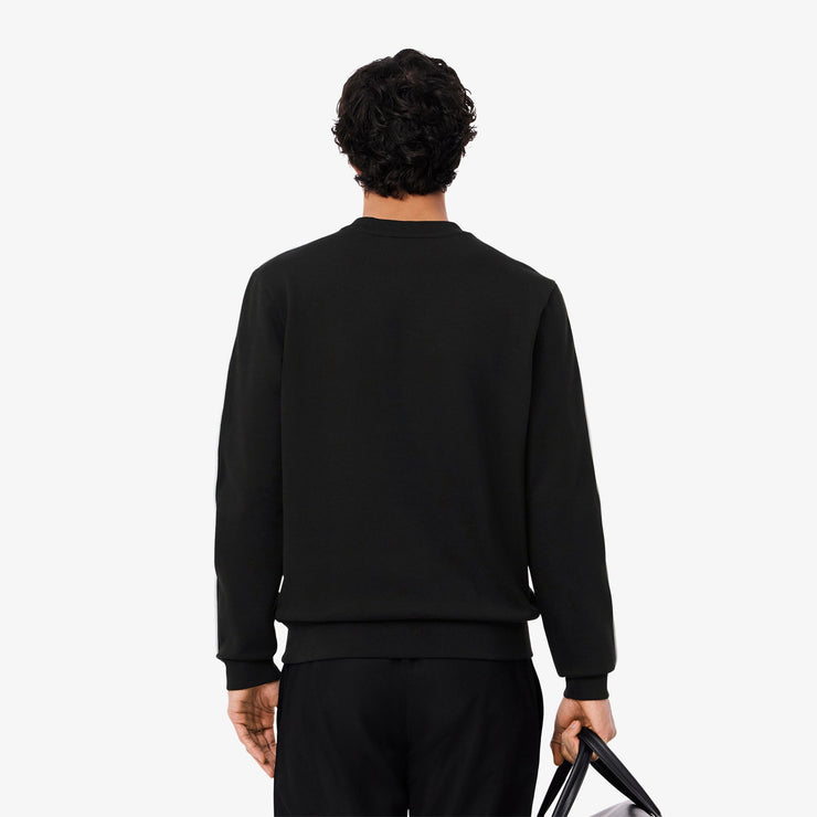 Logo Trim Fleece Sweatshirt