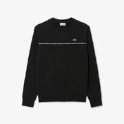 Logo Trim Fleece Sweatshirt