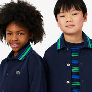 Button-Down Fleece Sweatshirt