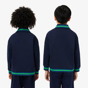 Button-Down Fleece Sweatshirt