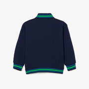 Button-Down Fleece Sweatshirt