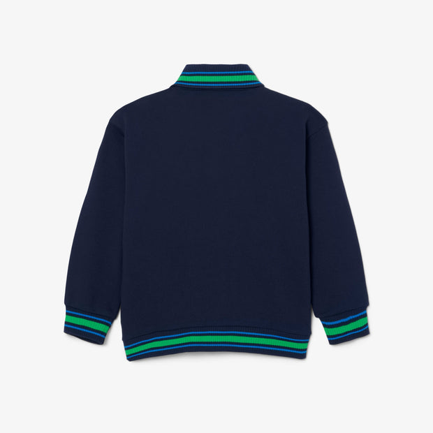 Button-Down Fleece Sweatshirt