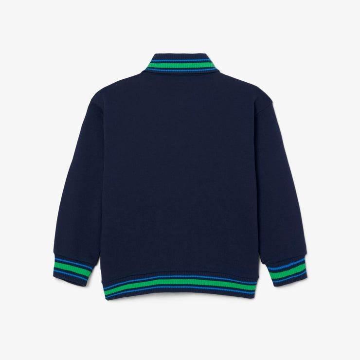 Button-Down Fleece Sweatshirt