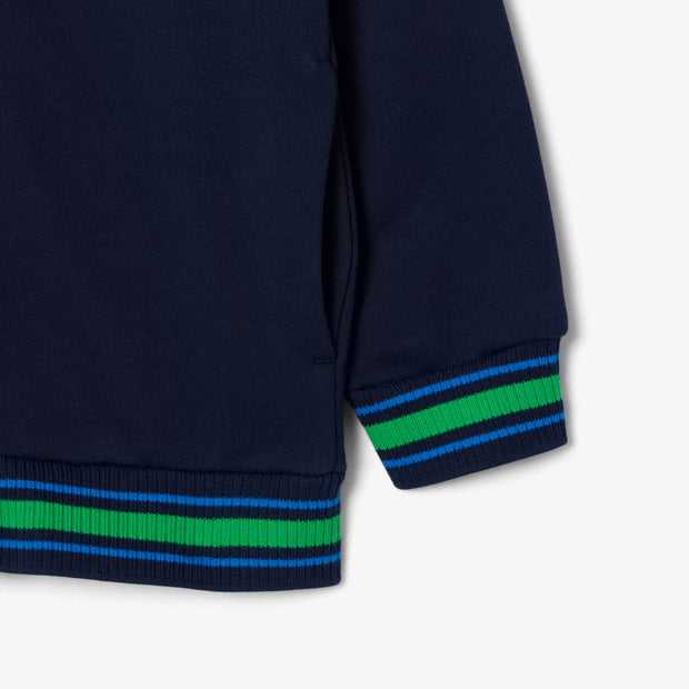 Button-Down Fleece Sweatshirt