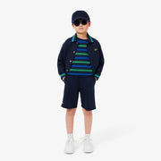 Button-Down Fleece Sweatshirt