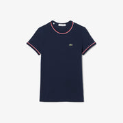 Contrast Accent Jersey T-shirt