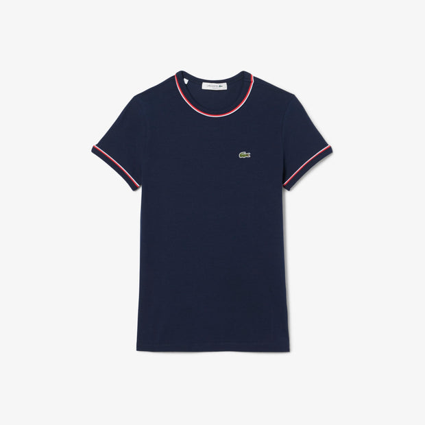 Contrast Accent Jersey T-shirt