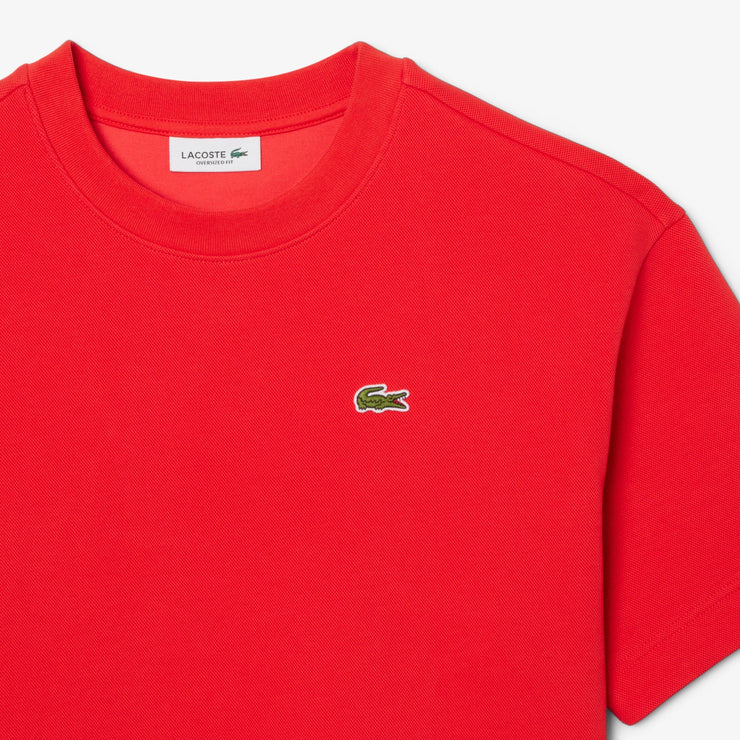 Oversized Double Face Piqué T-shirt