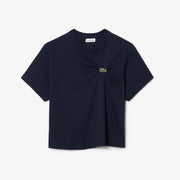 Oversized Draped Jersey T-shirt