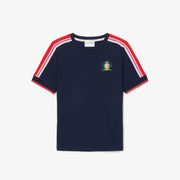 French Made Textured Piqué T-shirt