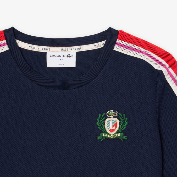 French Made Textured Piqué T-shirt