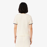 French Made Textured Piqué T-shirt