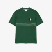 Embroidered Badge Piqué T-shirt