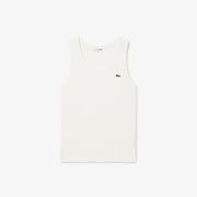 Slim Fit Ribbed Cotton Tank Top
