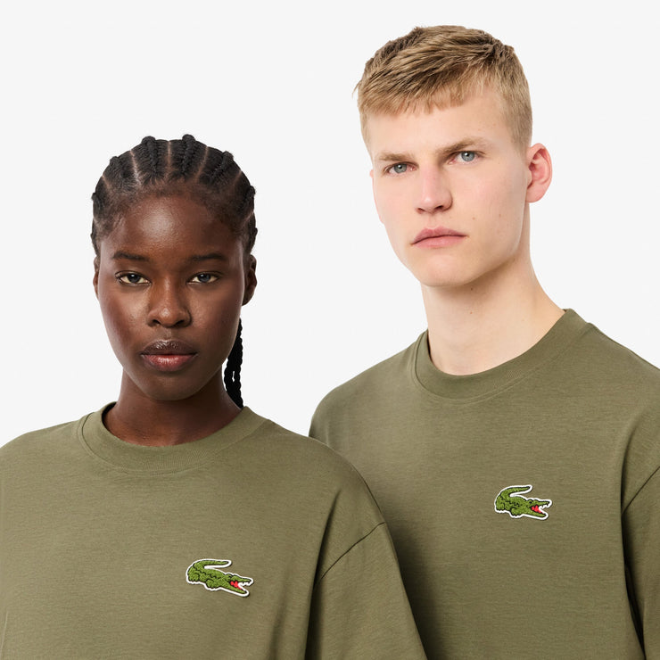 Loose Fit Heavy Cotton Badge T-shirt