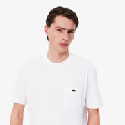 Cotton T-shirt with Breast Pocket