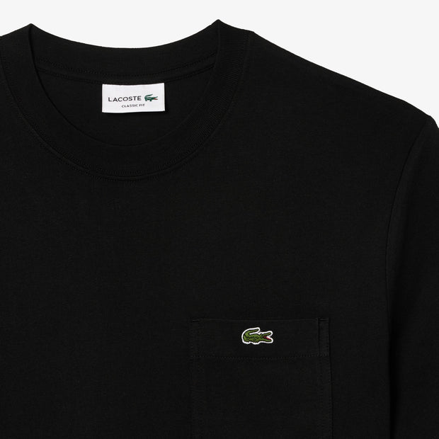 Cotton T-shirt with Breast Pocket
