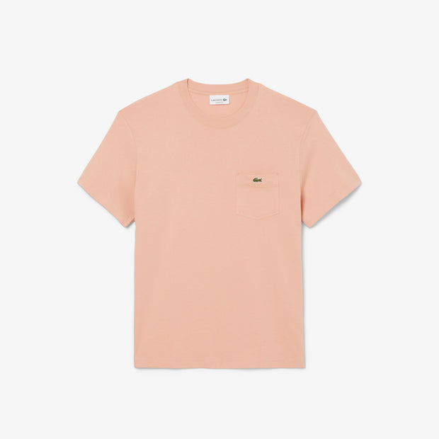 Cotton T-shirt with Breast Pocket