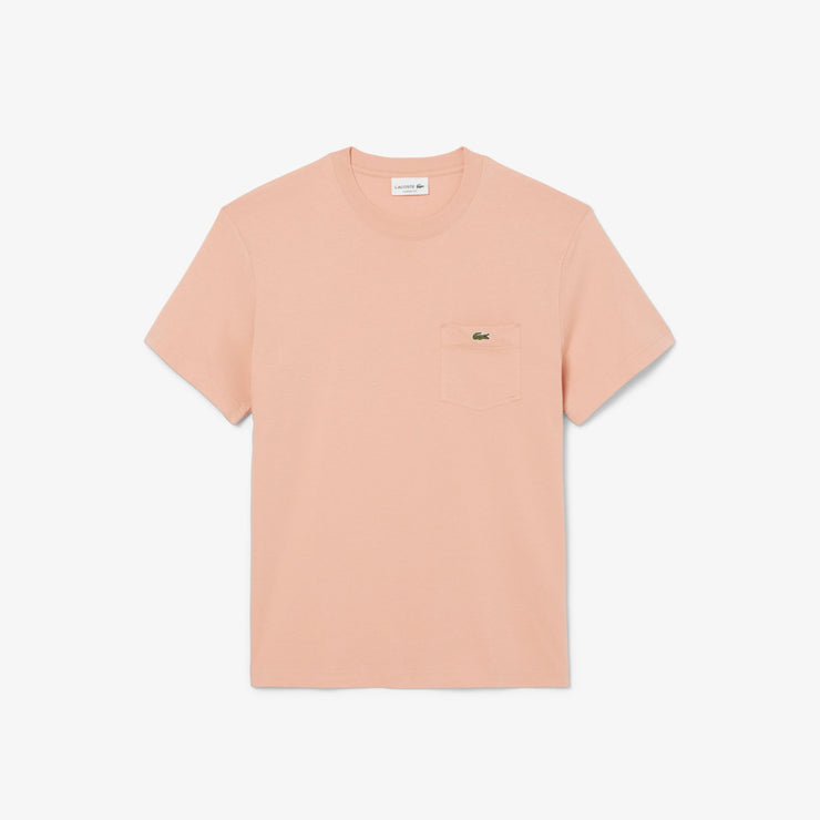 Cotton T-shirt with Breast Pocket