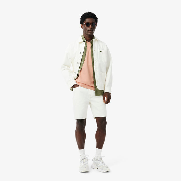 Cotton T-shirt with Breast Pocket