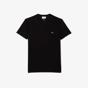 Lightweight Cotton Pima V Neck T-shirt