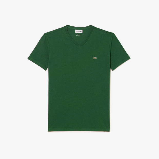 Lightweight Cotton Pima V Neck T-shirt