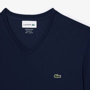 Lightweight Cotton Pima V Neck T-shirt