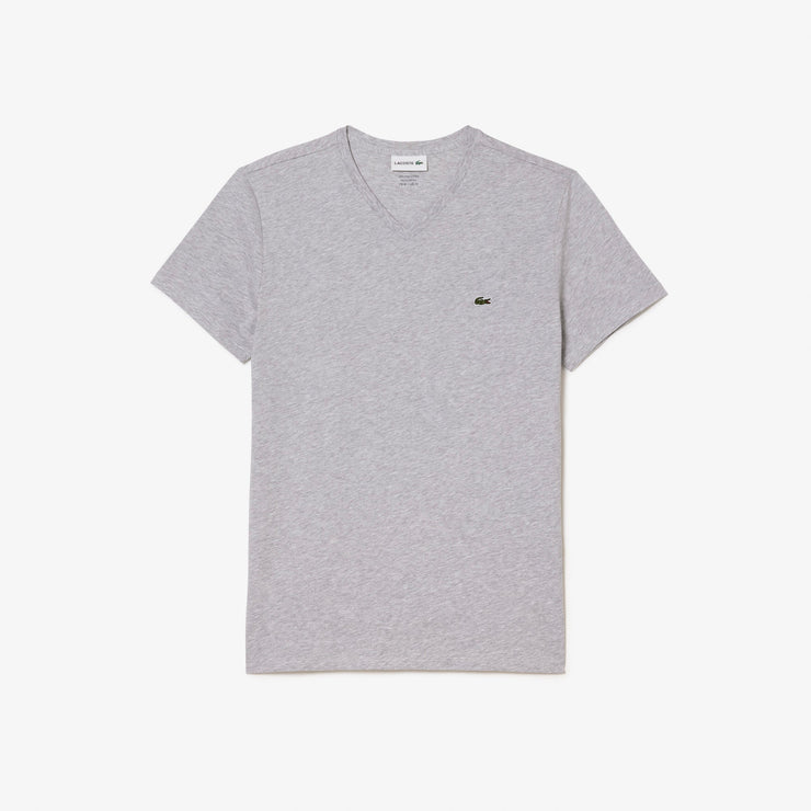 Lightweight Cotton Pima V Neck T-shirt