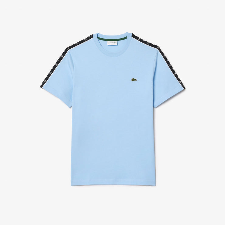 Cotton Jersey Logo Stripe T-shirt