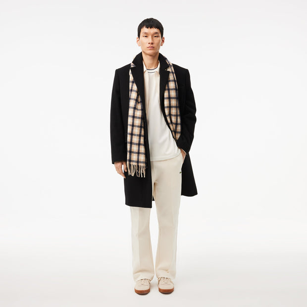 Stretch Piqué Stripe Collar T-shirt