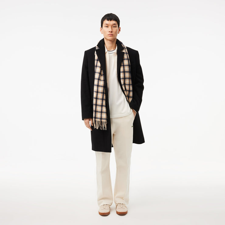 Stretch Piqué Stripe Collar T-shirt