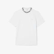 Jacquard Branded Piqué T-shirt
