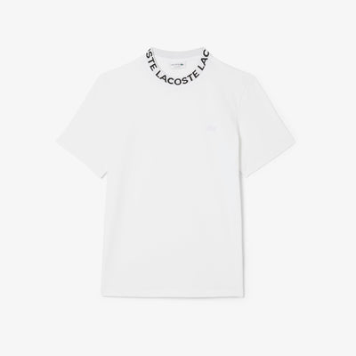 Jacquard Branded Piqué T-shirt