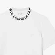 Jacquard Branded Piqué T-shirt